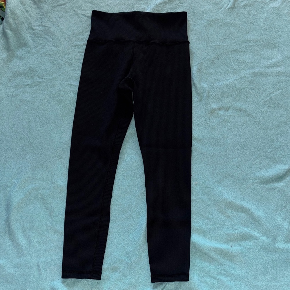 Athleta elation rib tight Black Leggings S